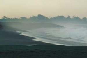 black-sand-beach